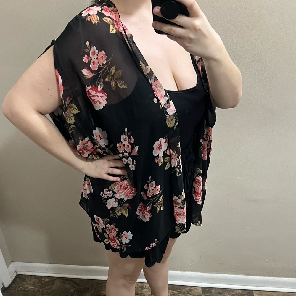 Floral Kimono Cardigan